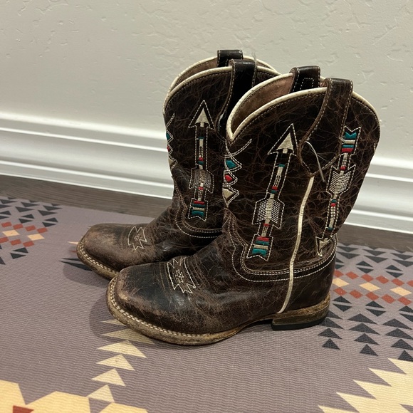 Little Girls Roper Boots - Picture 2 of 5